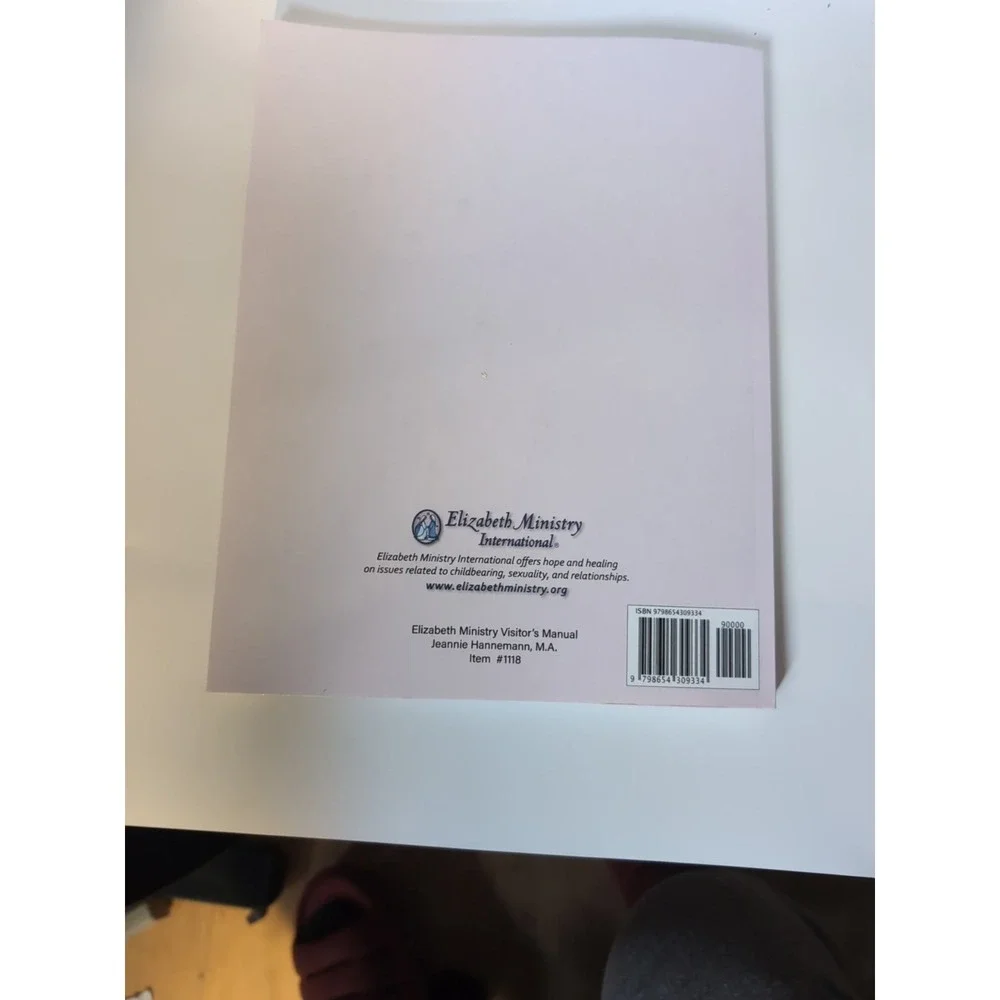 Elizabeth Ministry Chapter Visitor's Manual,